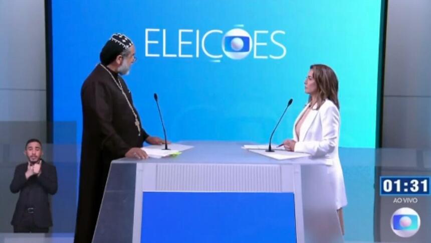 Soraya Thronicke e Padre Kelmon tiveram embate em debate eleitoral no ano passado