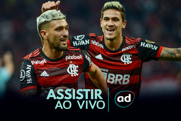 Arte onde assistir Flamengo x Grêmio, pelo Brasileirão