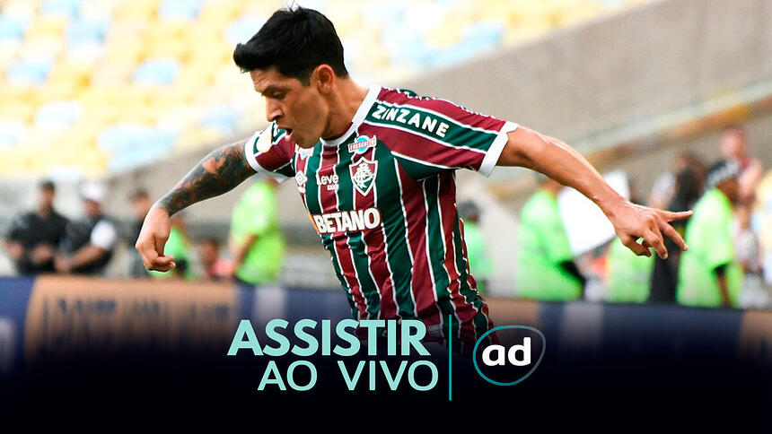 Arte onde assistir ao jogo Goiás x Fluminense, pelo Brasileirão