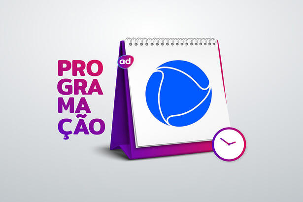 Arte da programação da Record News