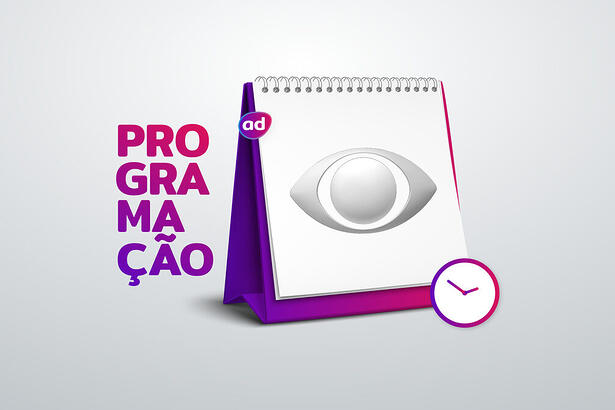 Arte de divulgação da programação da Band