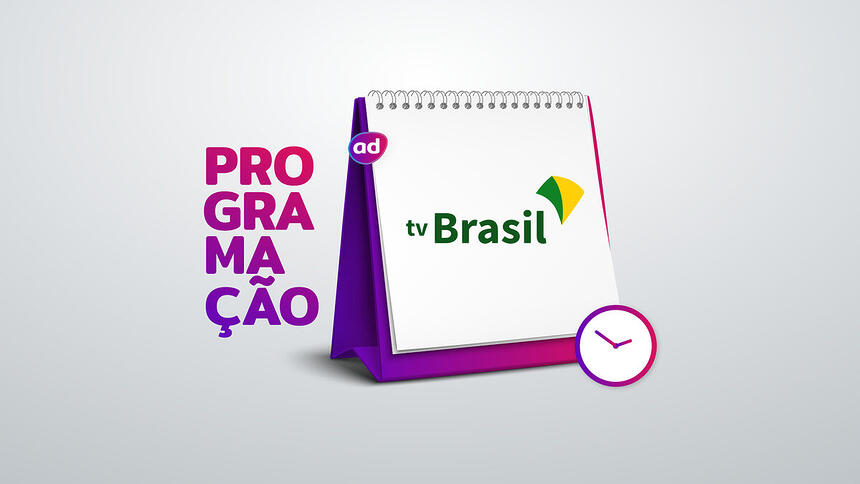 Arte da programação da Record News