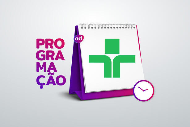 Arte de divulgação da programação da TV Cultura