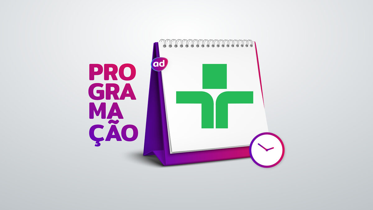 Arte de divulgação da programação da TV Cultura