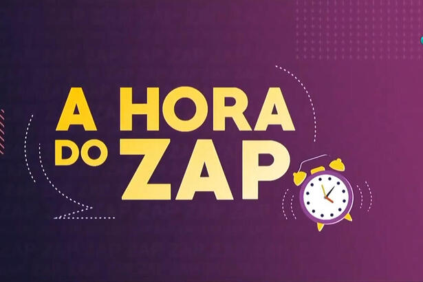 Logo do programa A Hora do Zap na RedeTV!