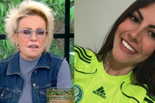 Ana Maria Braga em montagem com Gabriela Anelli