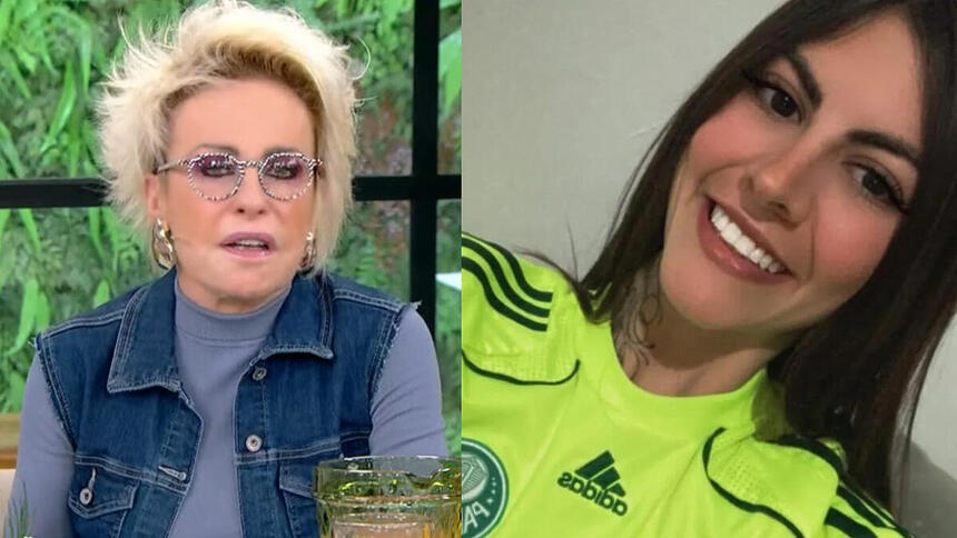 Ana Maria Braga em montagem com Gabriela Anelli