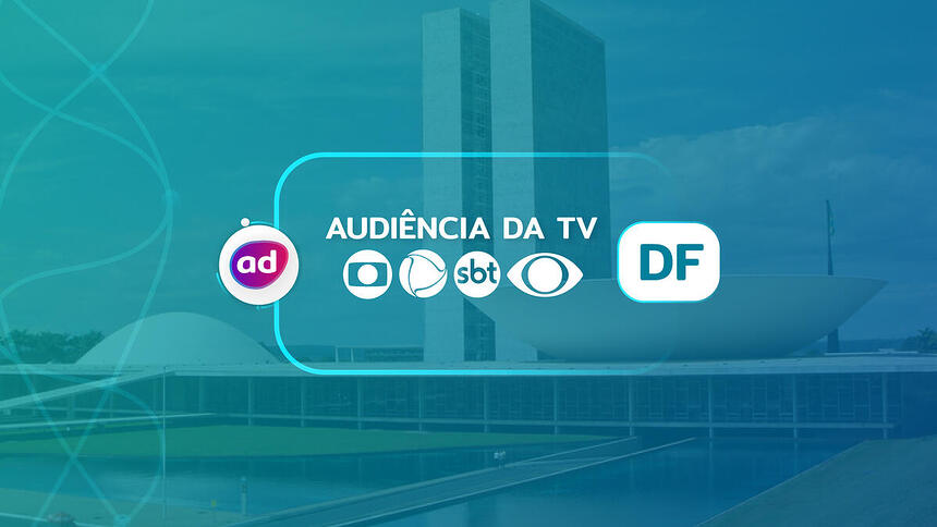 Arte dos consolidados de audiência do Distrito Federal