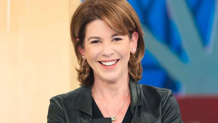 Daniela Beyruti, vice-presidente do SBT, foi a Brasília para reunião com autoridades