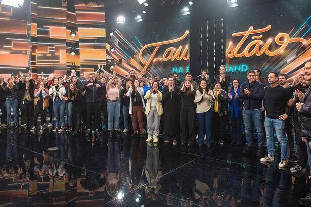 Faustão gravou despedida de seu programa na Band