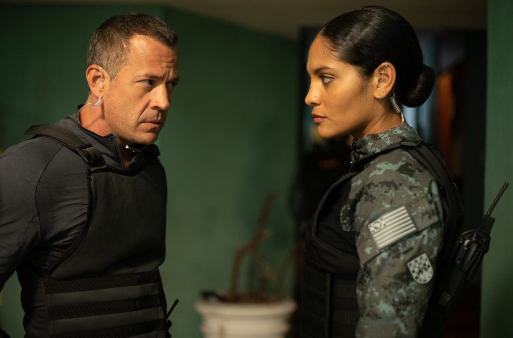 Malvino Salvador e Barbara Reis protagonizam a série Negociador - Divulgação: Prime Video / Foto: Ariela Bueno