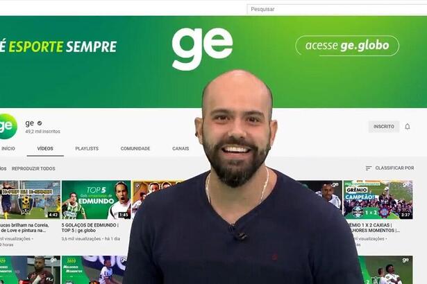 Lucas Gutierrez comanda conteúdos no Globo Esporte, que deve ganhar reforço de influenciadores