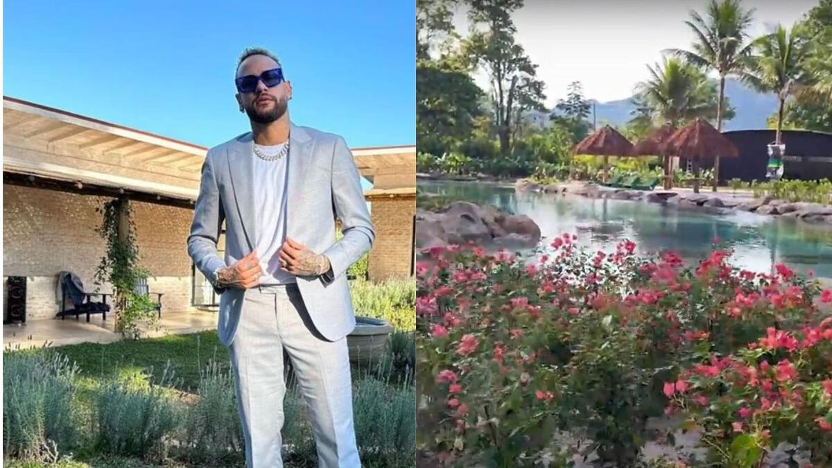 Neymar recebeu multa por construção de lago artificial em Mangaratiba