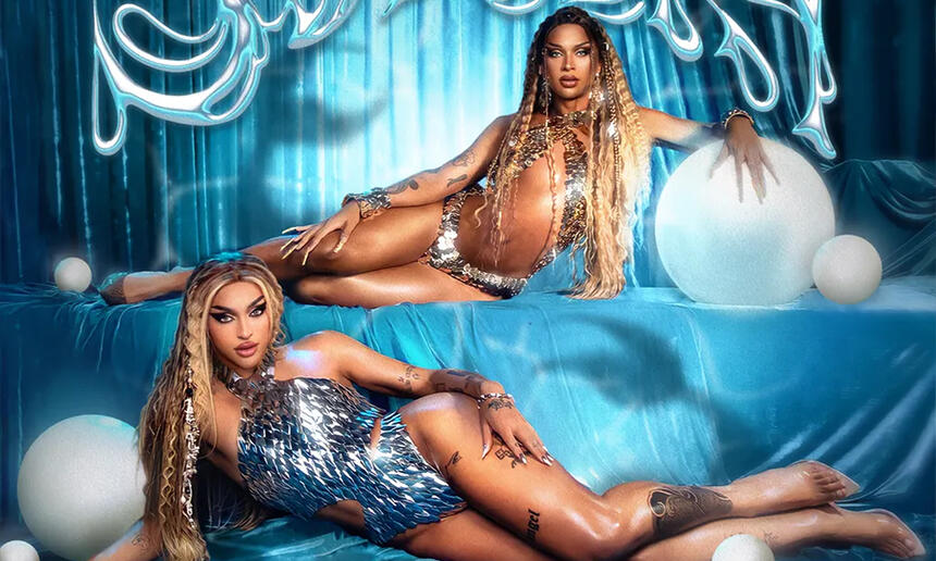 Capa de Sereira, musica de Pabllo Vittar e Lia Clark