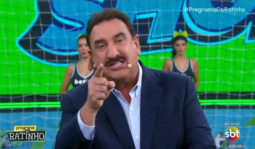 Ratinho em trecho de discurso no Programa do Ratinho, durante o quadro 'Gol Show'