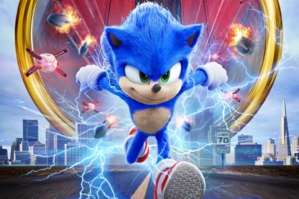 Trecho do filme Sonic: O Filme, exibido pela TV Globo na Tela Quente