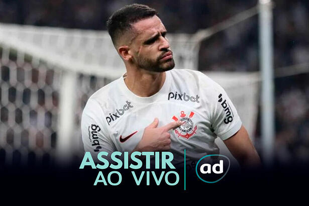 Arte onde assistir ao jogo Corinthians x Vasco, pelo Brasileirão