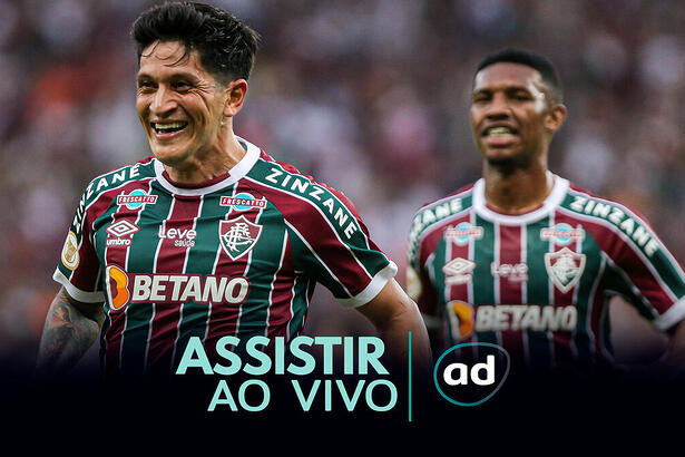 Arte onde assistir ao jogo Fluminense x Flamengo, pelo Brasileirão