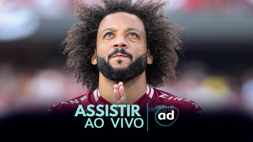 Arte onde assistir ao jogo Fluminense x Internacional, pelo Brasileirão