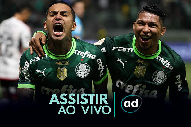 Arte onde assistir ao jogo Palmeiras x São Paulo, pela Copa do Brasil