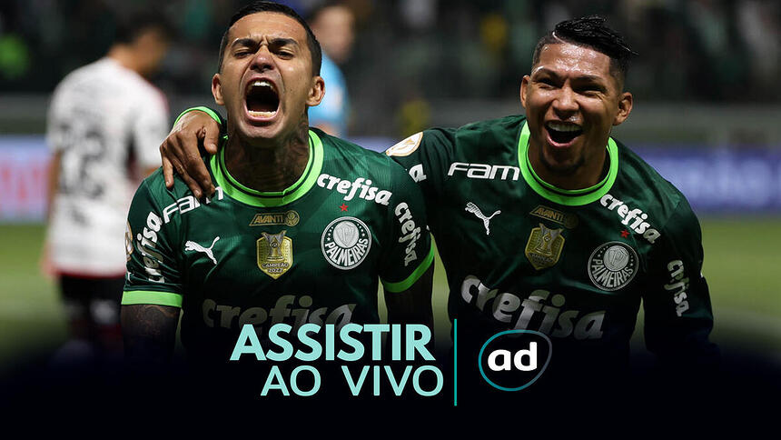 Arte onde assistir ao jogo Palmeiras x São Paulo, pela Copa do Brasil