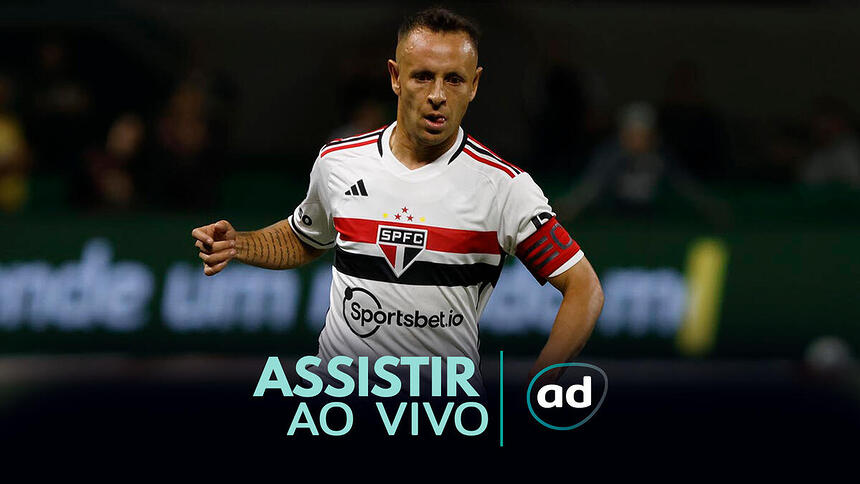 Arte onde assistir ao jogo São Paulo x Santos, pelo Brasileirão