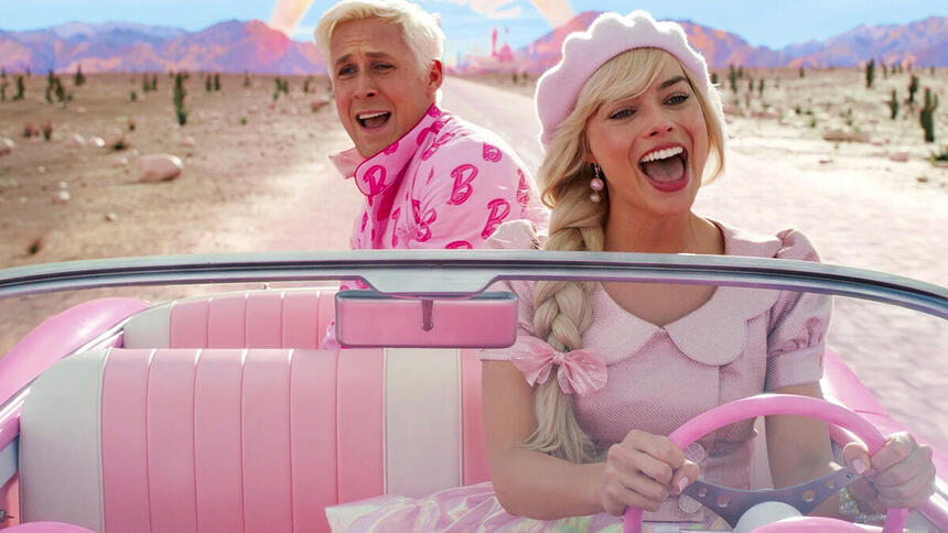 Margot Robbie e Ryan Gosling interpretam Barbie e Ken no filme de Greta Gerwig