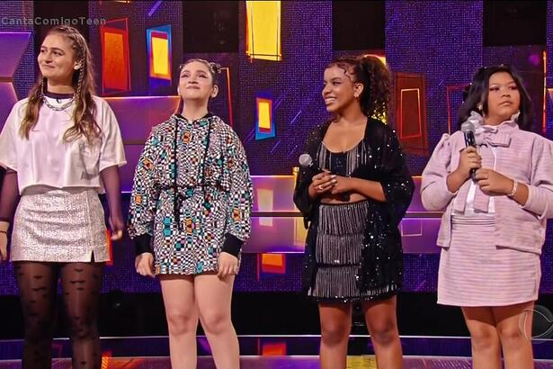 Marina Finkel, Yasmin, Clarinha Alves e Manu Palma avançam vence a eliminatória do Canta Comigo Teen 4