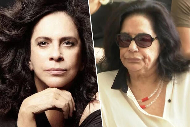 Montagem com Gal Costa e Wilma Petrillo