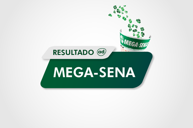 Logo do resultado do sorteio da Mega-Sena