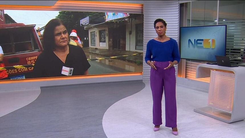 Marislea Niz chama Bianka Carvalho ao vivo com atualizações do desastre no janga