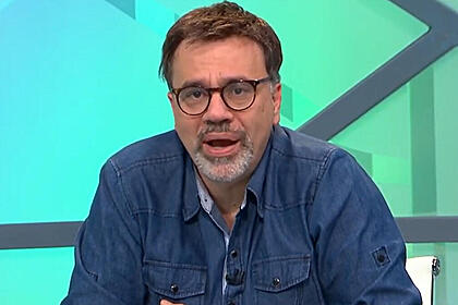 Mauro Beting participando de um programa na Jovem Pan