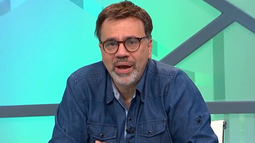 Mauro Beting participando de um programa na Jovem Pan