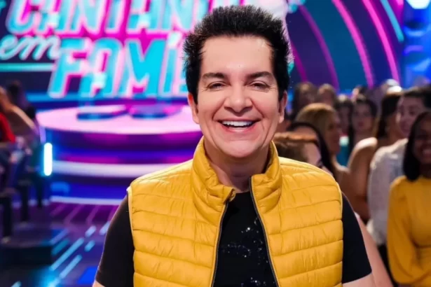 Regis Danese participando do Programa Silvio Santos