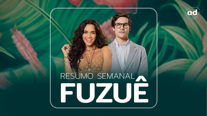 Protagonistas da novela Fuzuê, Giovana Cordeiro e Nicolas Prattes