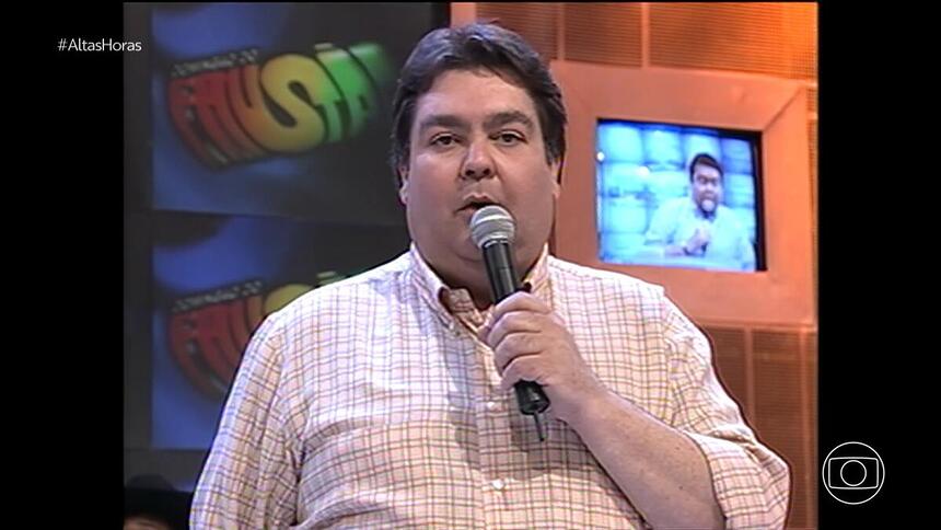 Faustão na estreia de Serginho Groisman na TV Globo