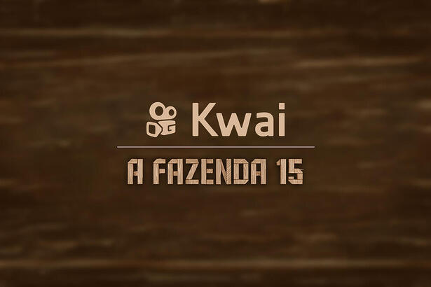 Logo do Kwai e de A Fazenda 15