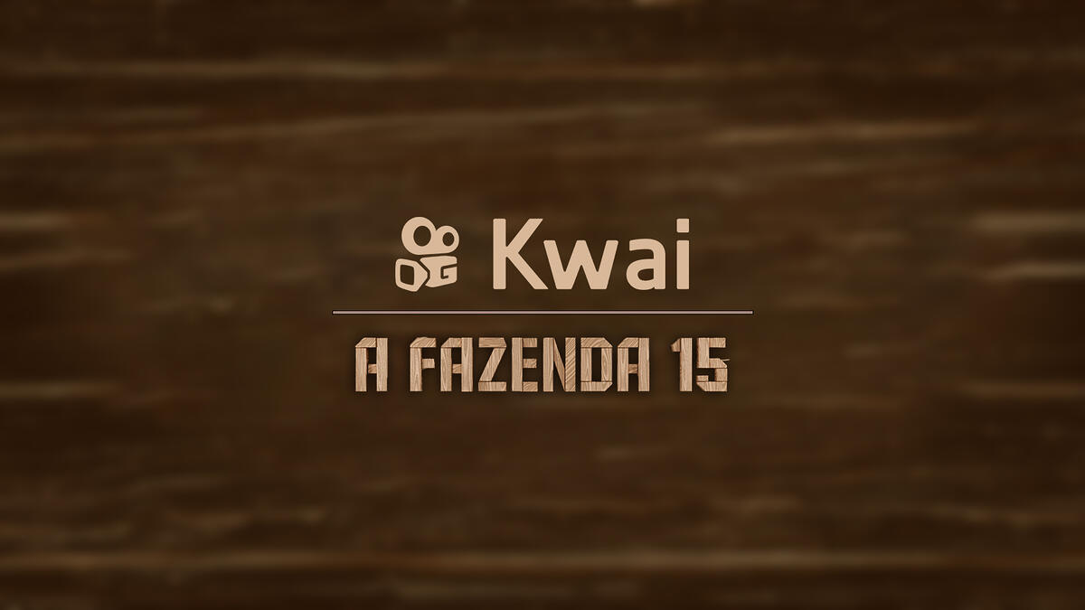 Logo do Kwai e de A Fazenda 15