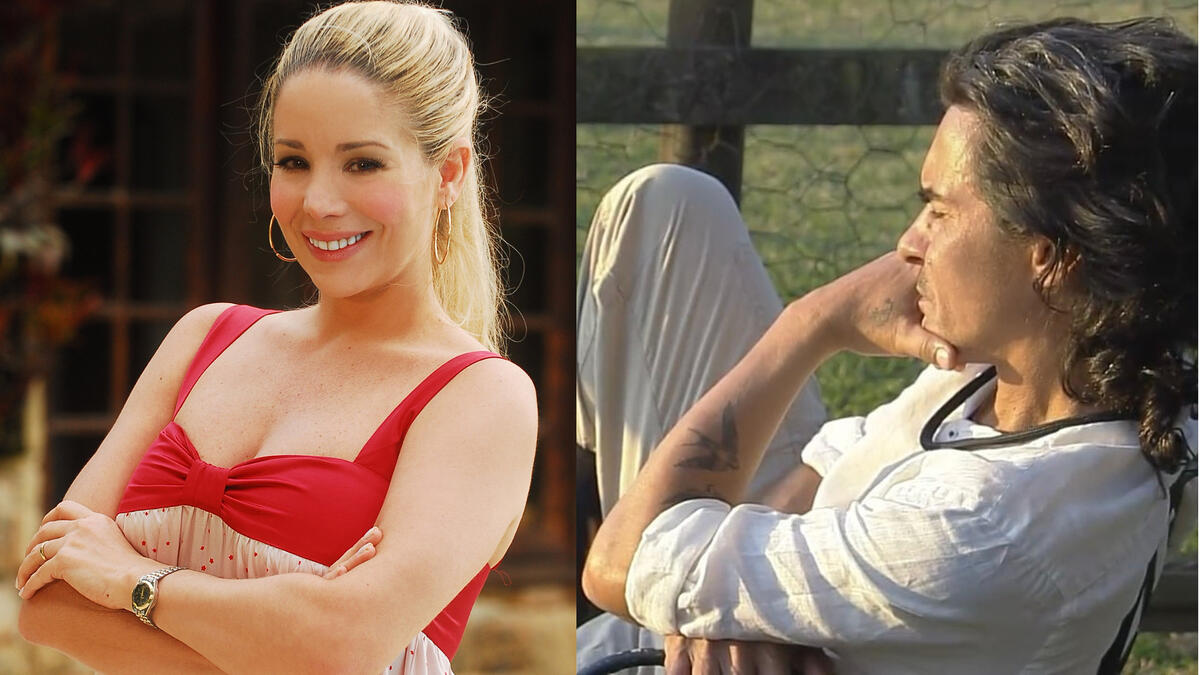 Danielle Winits e André Gonçalves em uma montagem montagem