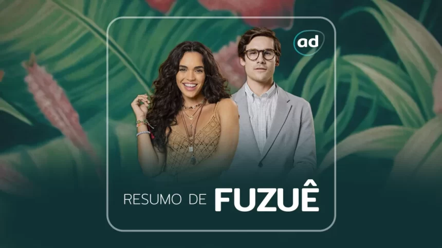 Protagonistas da novela Fuzuê, Giovana Cordeiro e Nicolas Prattes