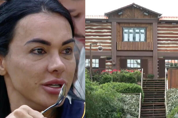 Kamila Simioni em montagem com uma câmera do PlayPlus cortada