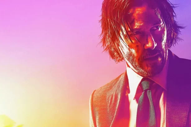 Keanu Reeves na divulgação do filme John Wick 3