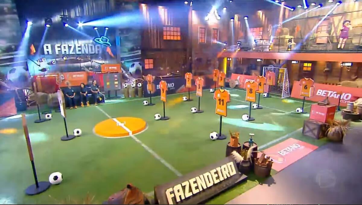 Campo de Prova do Fazendeiro montado com o clássico Betano