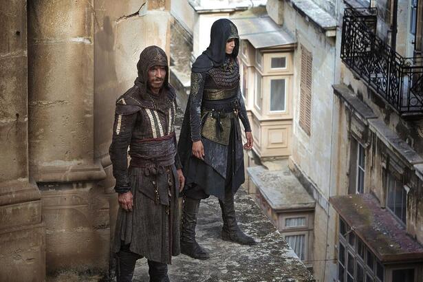 Trecho do filme Assassin's Creed, exibido pela Globo