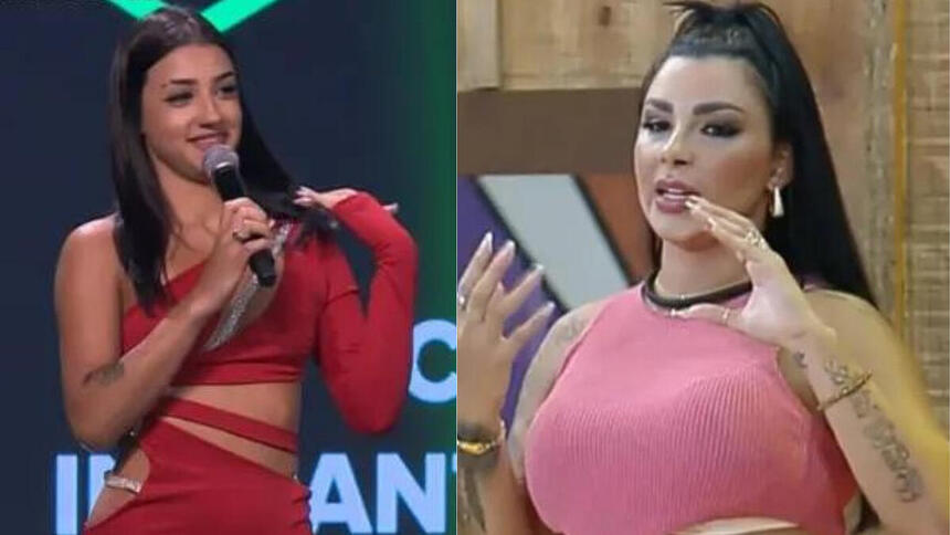 Bia Miranda e Jenny Miranda em uma montagem