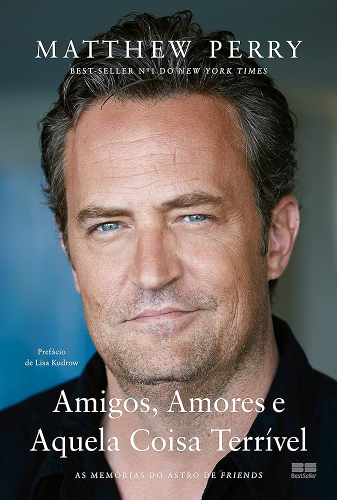 Livro: ‘Amigos, Amores e Aquela Coisa Terrível: As memórias do astro de Friends’, autobiografia  de Matthew Perry.