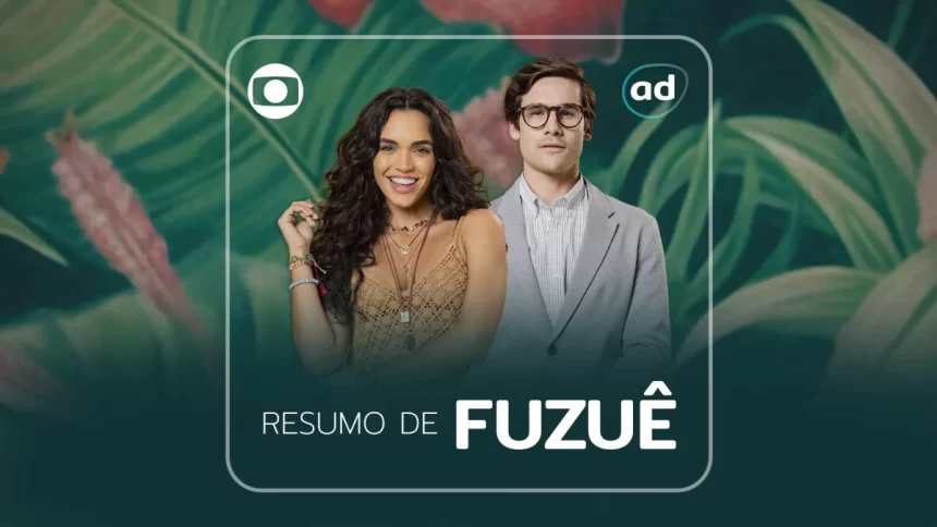 Protagonistas da novela Fuzuê, Giovana Cordeiro e Nicolas Prattes