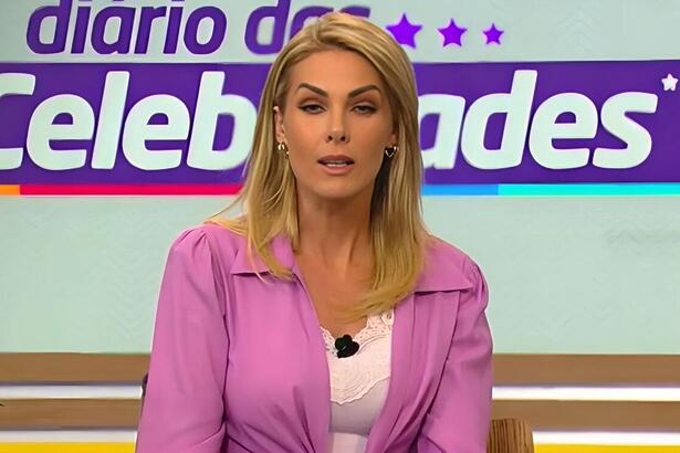 Ana Hickmann em trecho de apresentação no Hoje em Dia