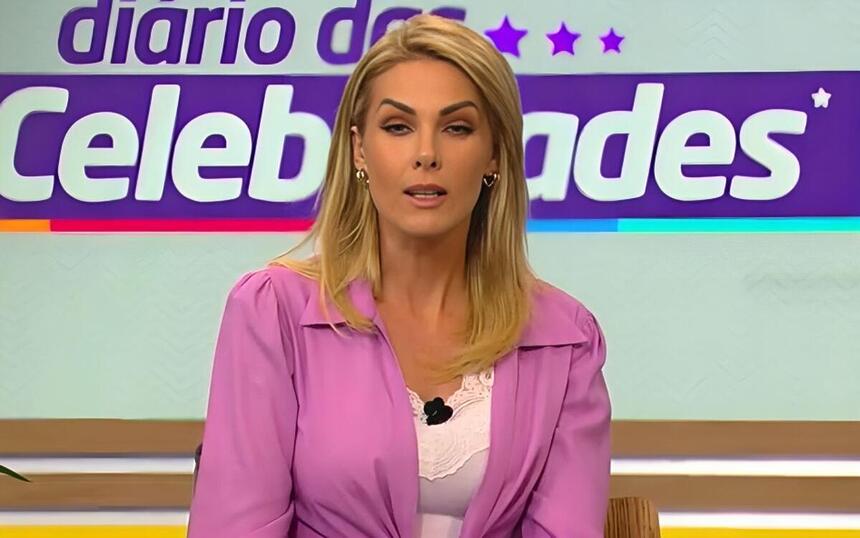 Ana Hickmann em trecho de apresentação no Hoje em Dia