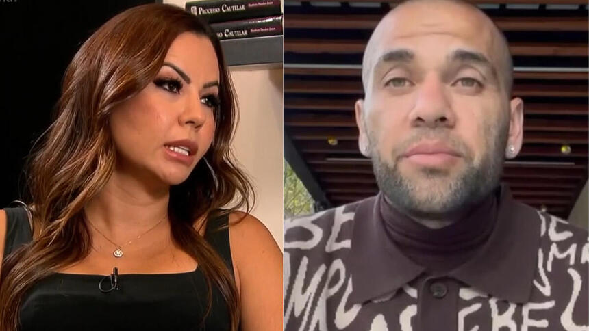 Dinorah Sant’Ana e Daniel Alves em uma montagem